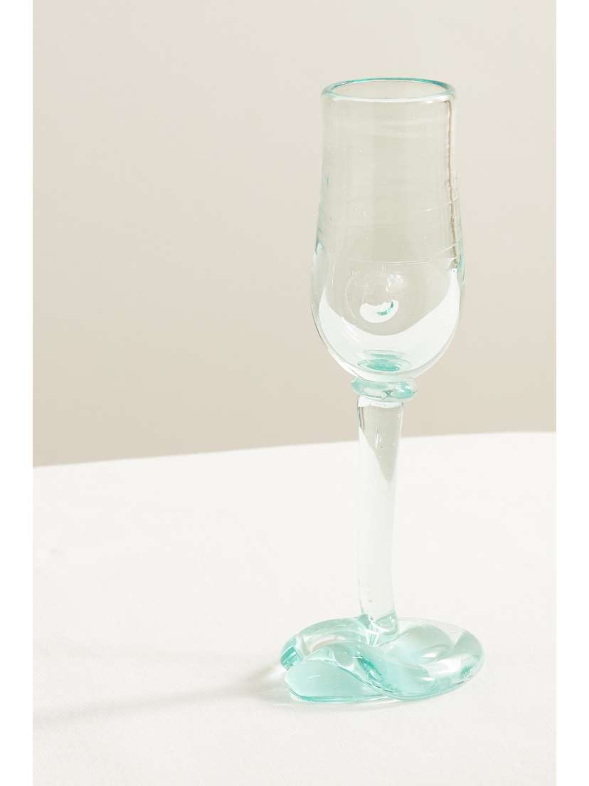 Completedworks Thaw Recycled-glass Champagne Flute