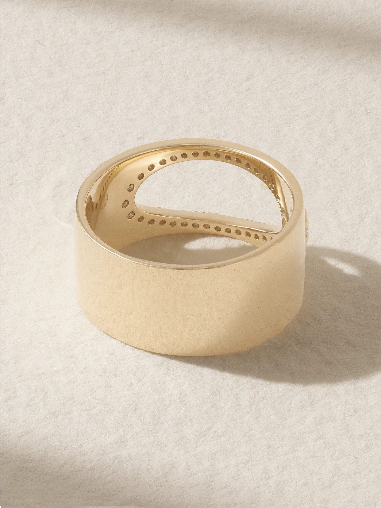 Pascale Monvoisin Gigi 9-karat Gold Sapphire Ring In Gold
