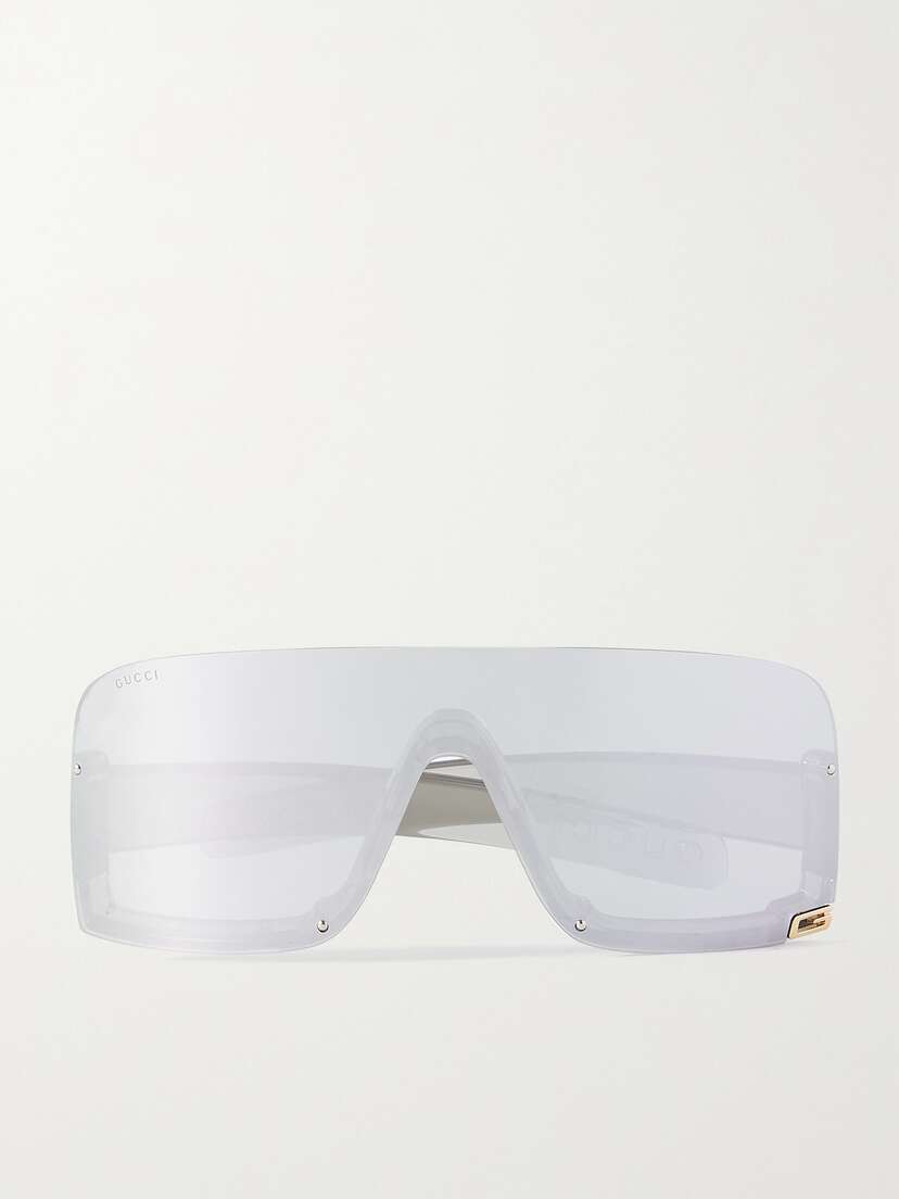 Gucci Eyewear Mask Square-frame Acetate Sunglasses