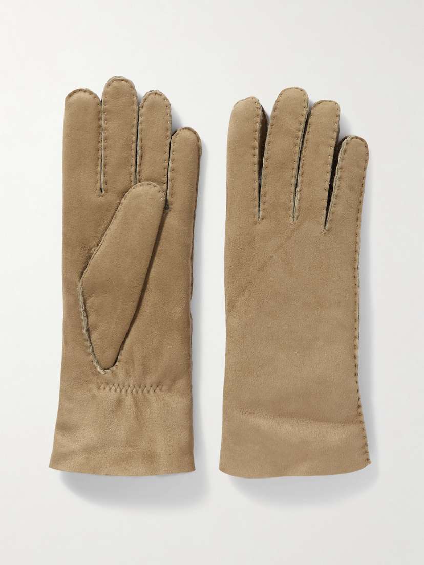 Agnelle Denise Shearling Gloves