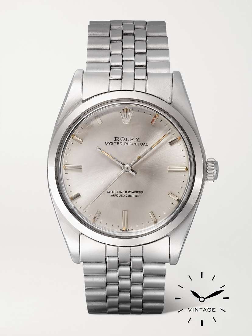 ROLEX Pre-owned 1966 Oyster Perpetual Automatic 36mm Oystersteel Watch