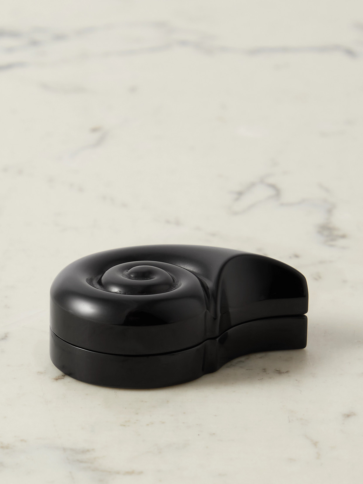 Sophie Buhai - Nautilus Onyx Pill Box - Black