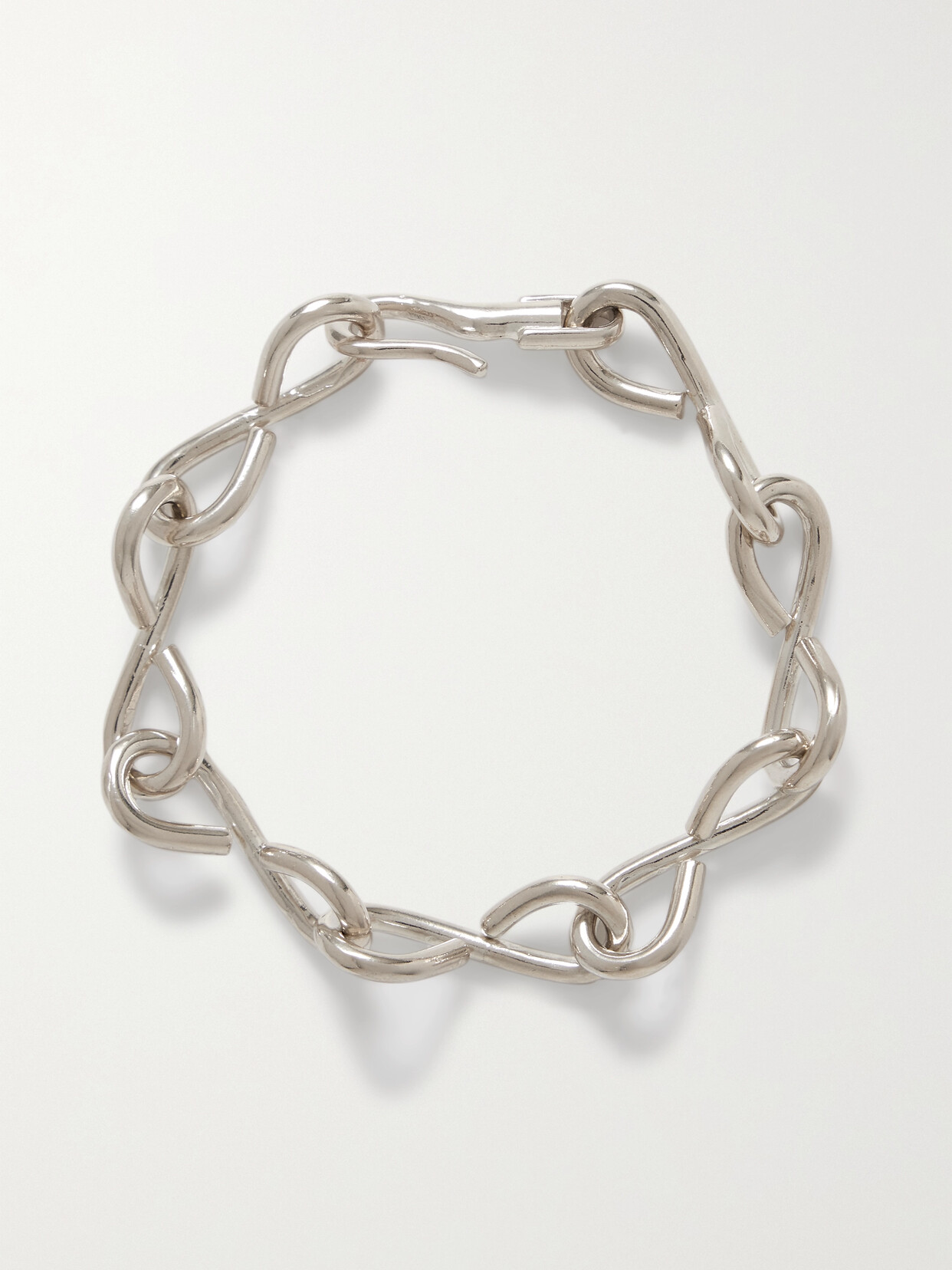 Loren Stewart Figure Eight Sterling Silver Bracelet