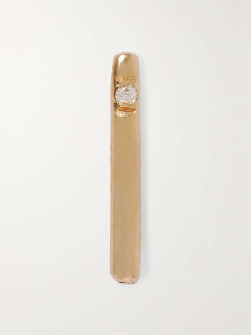 Loren Stewart + Net Sustain 14-karat Recycled Gold Diamond Single Earring