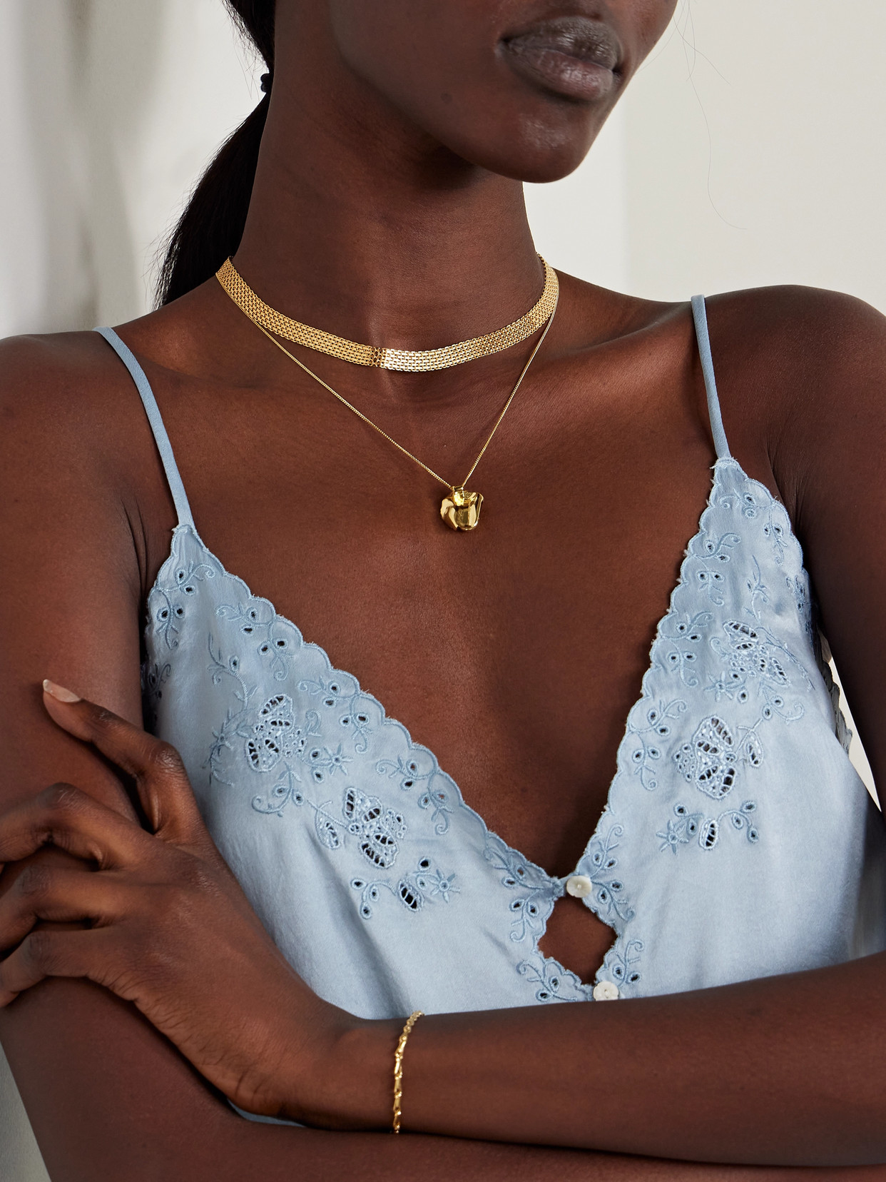 Loren Stewart Gold Vermeil Necklace In Gold