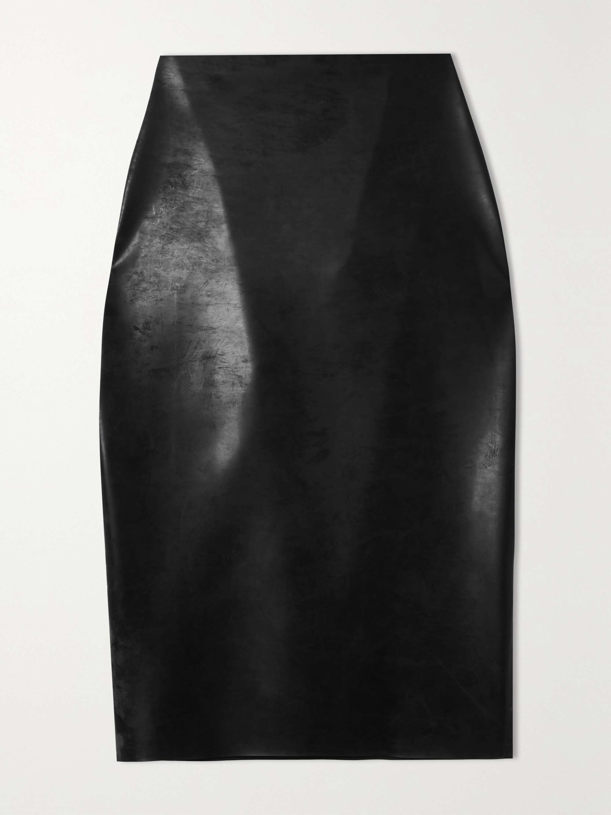 ALAÏA Latex pencil skirt | NET-A-PORTER