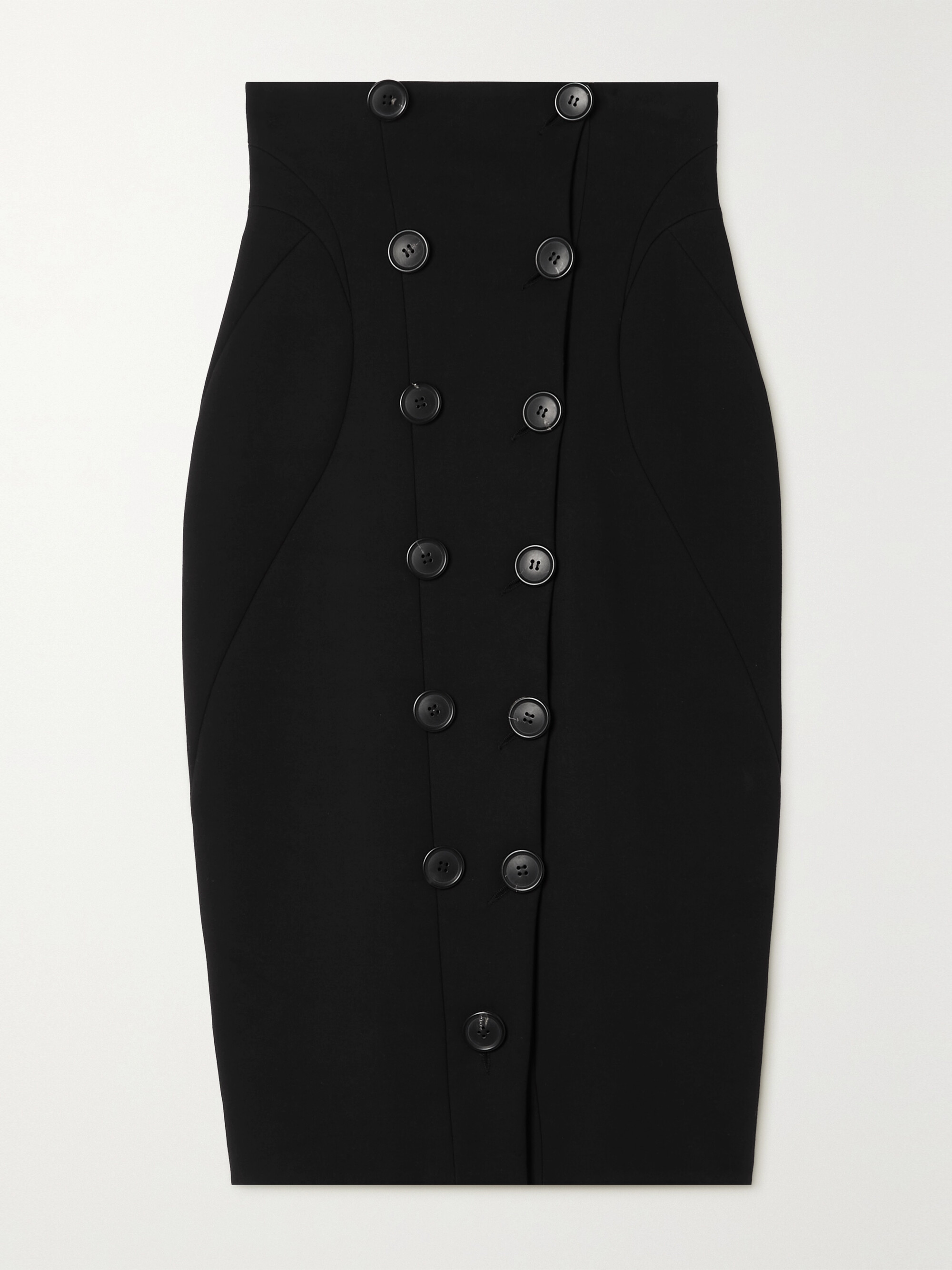 Alaïa Wool-blend pencil skirt