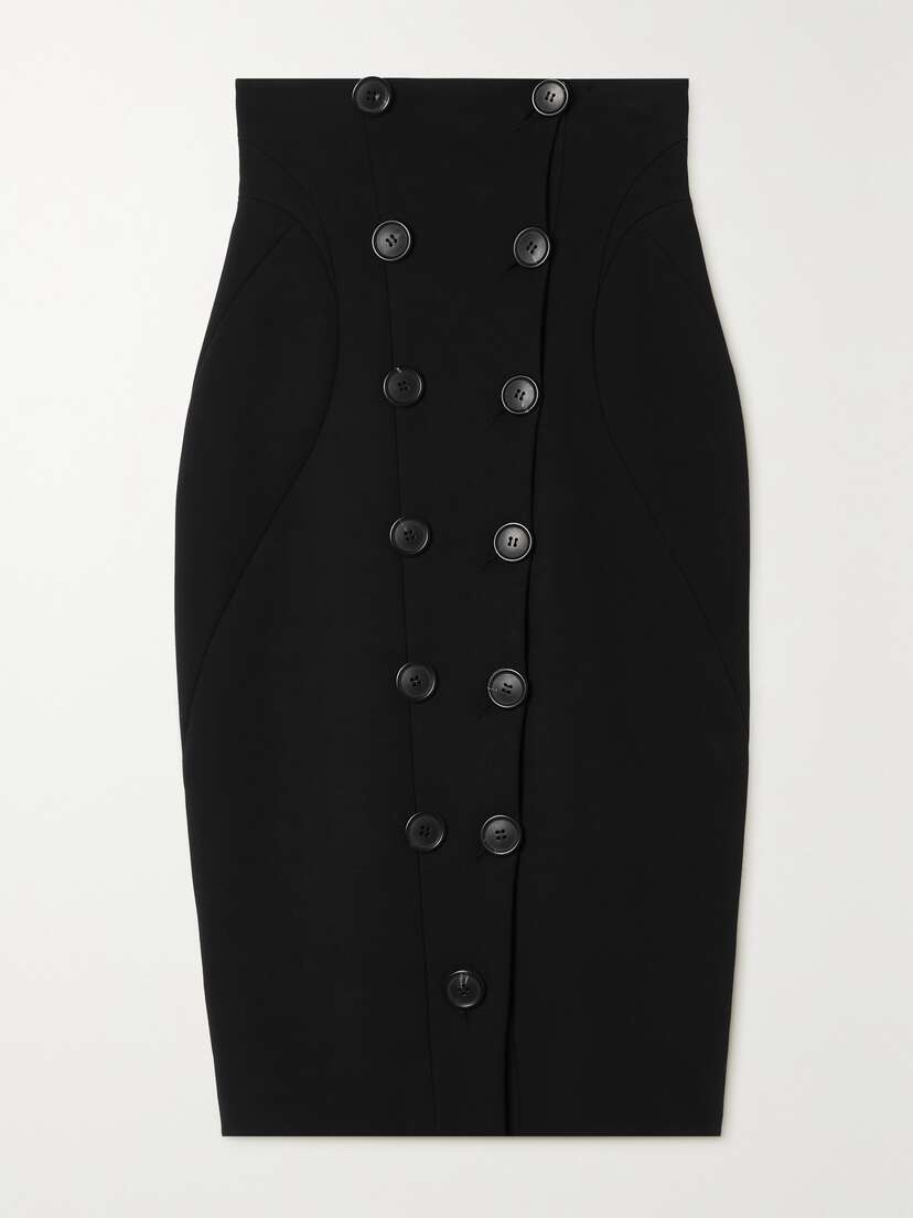 Alaïa Wool-blend Pencil Skirt