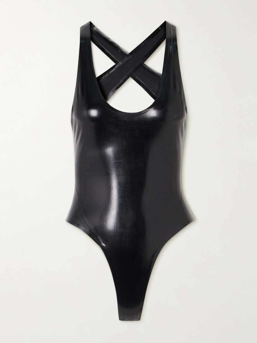 Alaïa Cutout Latex Bodysuit