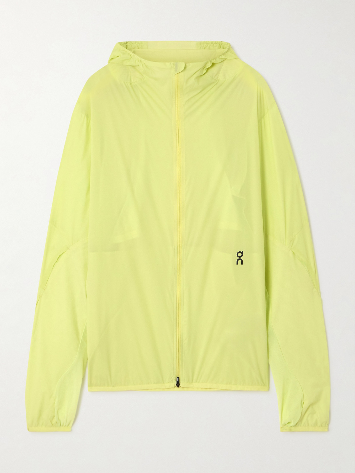 ON - + Post Archive Faction Hooded Paneled Ripstop And Mesh Jacket - Yellow