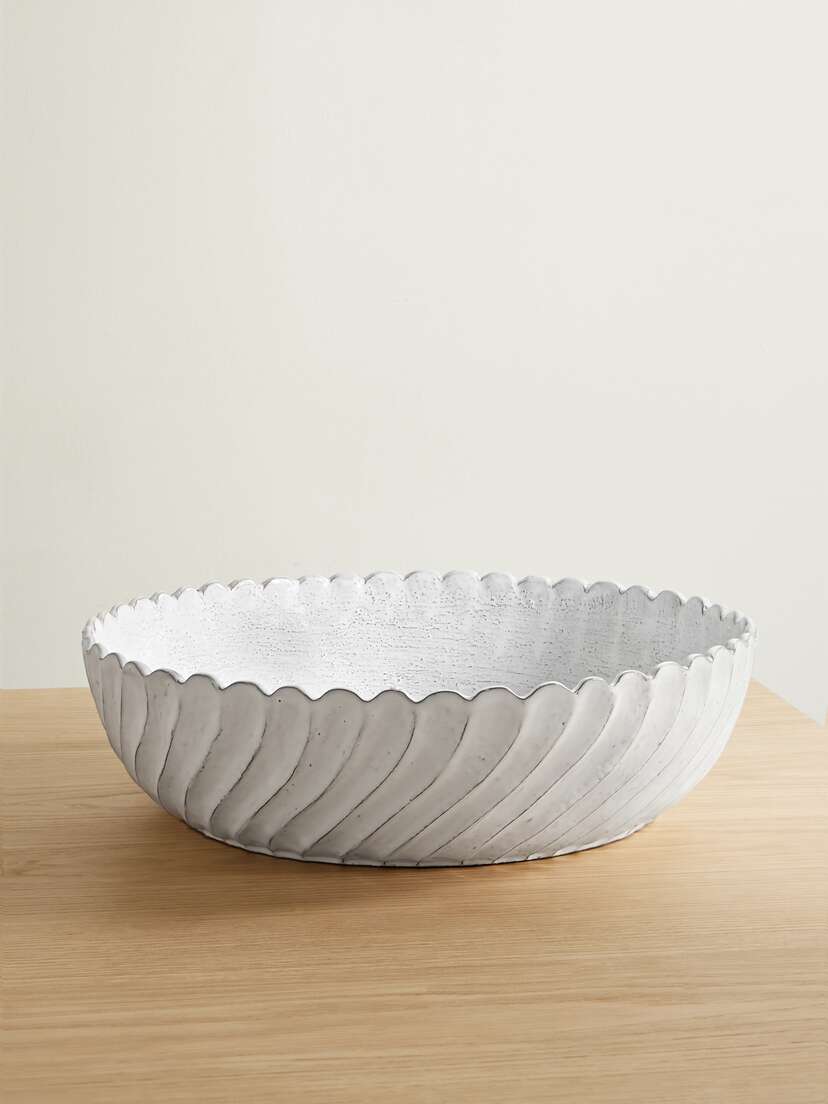 Soho Home Hillcrest 42cm Glazed Stoneware Serving Bowl