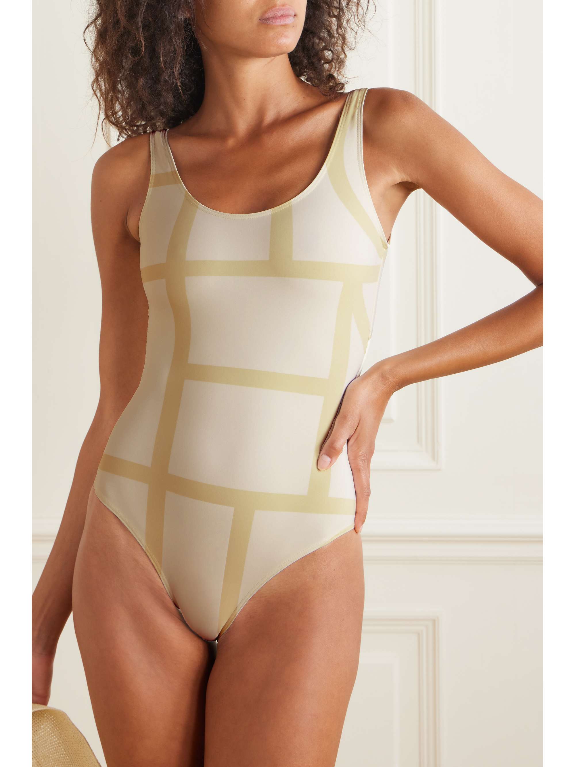 TOTEME Printed recycled swimsuit