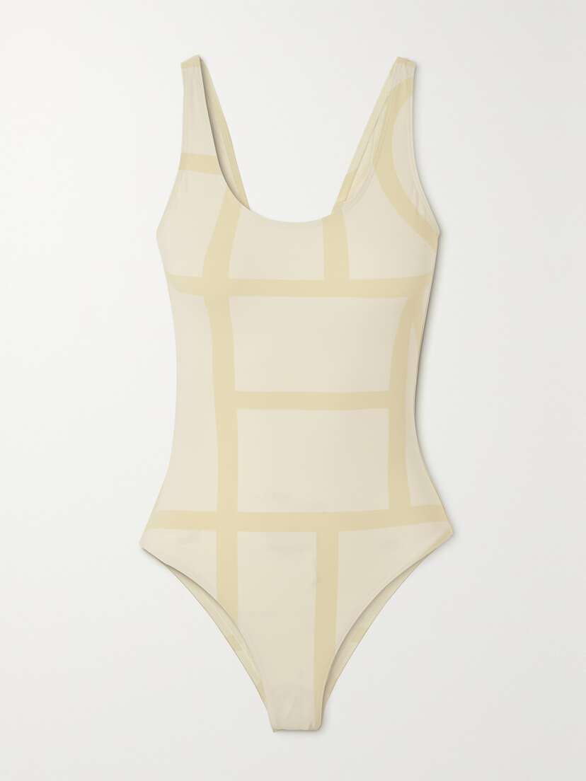 TOTEME Monogram Printed Recycled Swimsuit