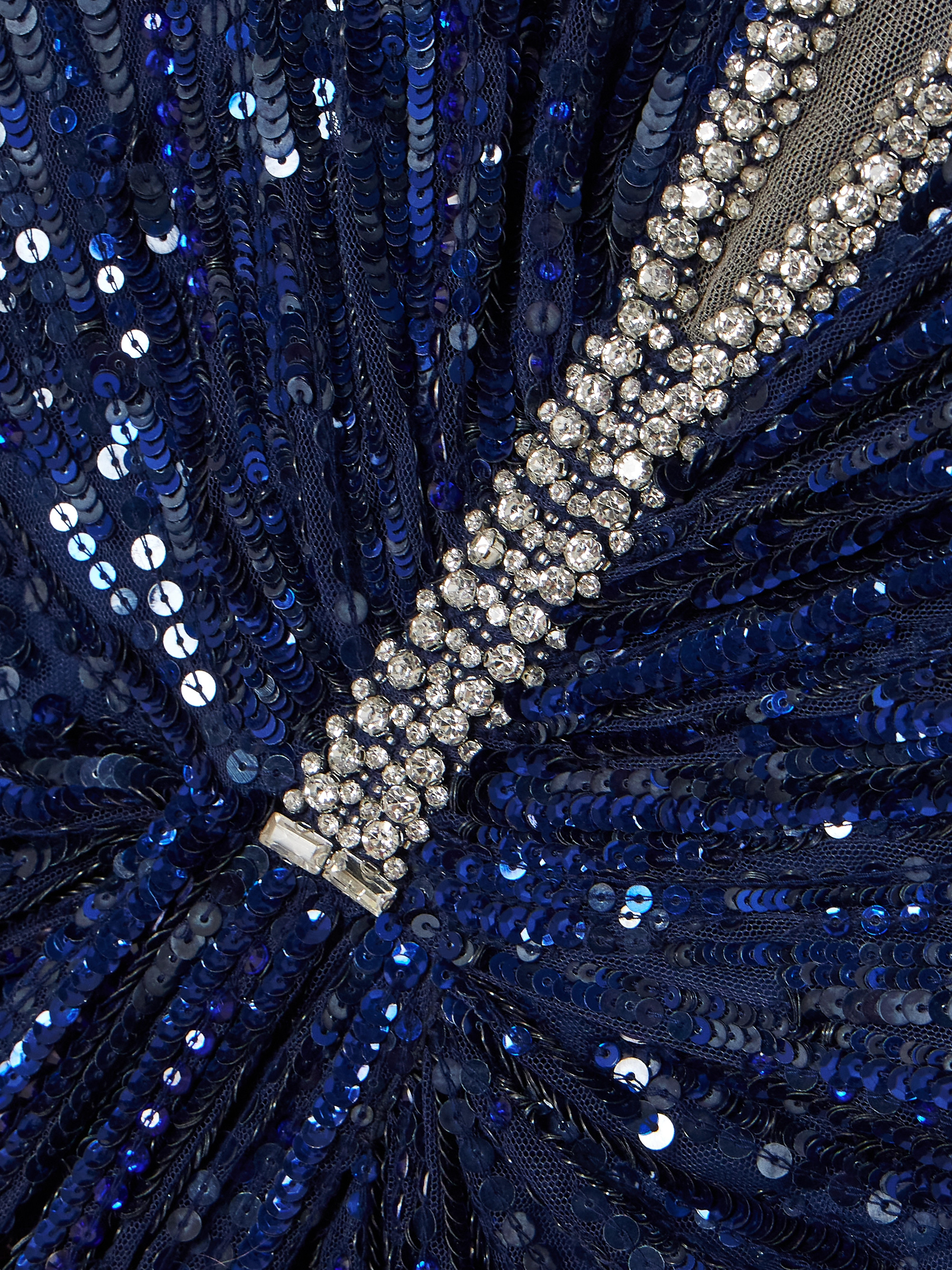 Jenny Packham Darcy crystal-embellished sequined tulle gown thumbnail