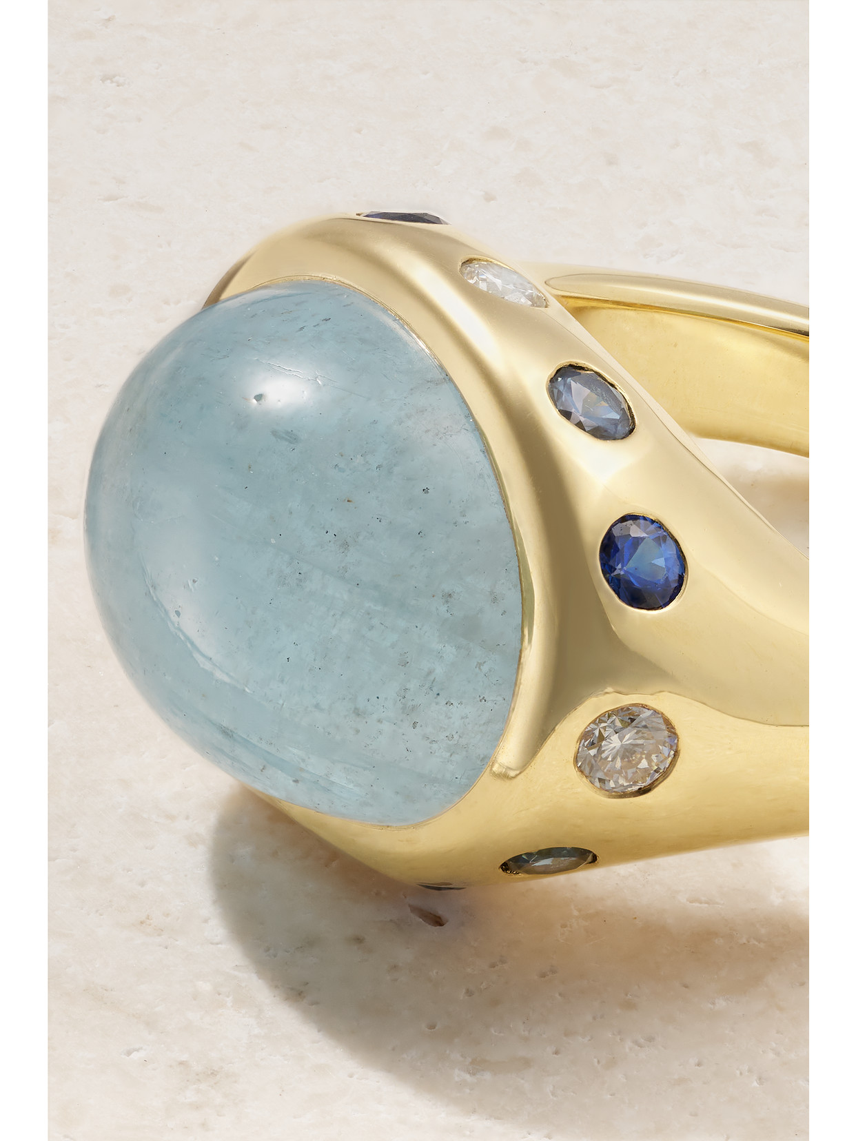 Brent Neale 18-karat Gold Multi-stone Ring In Gold