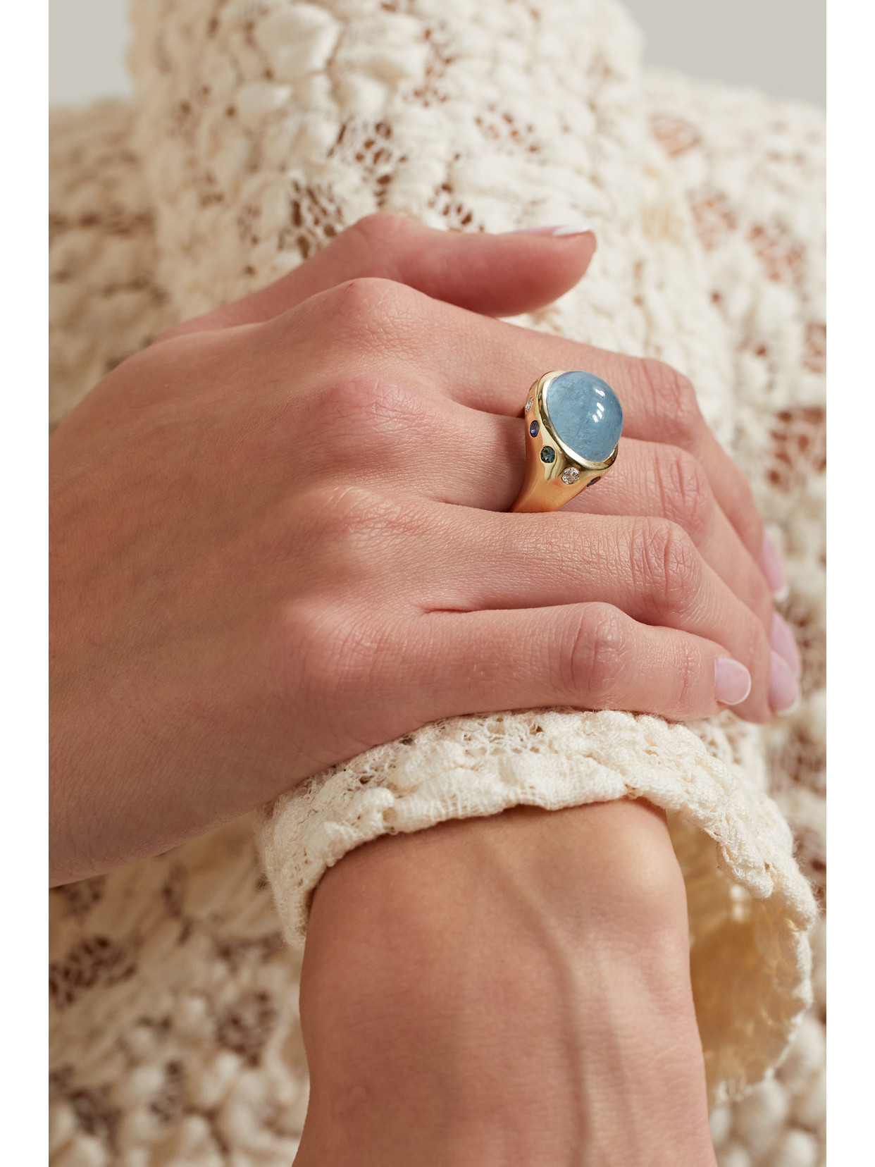 Brent Neale 18-karat Gold Multi-stone Ring In Gold