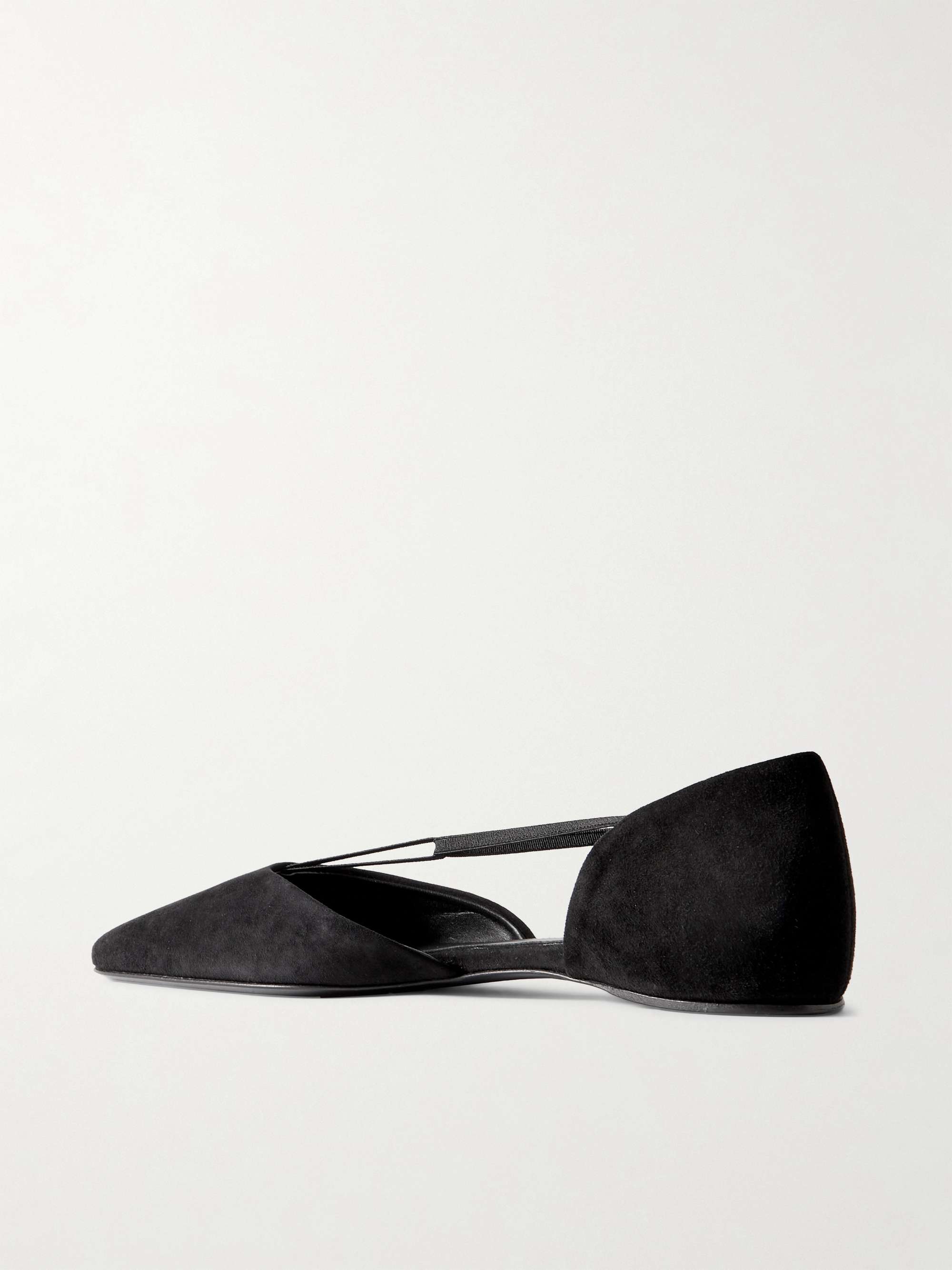 TOTEME The T-strap faille point-toe flats