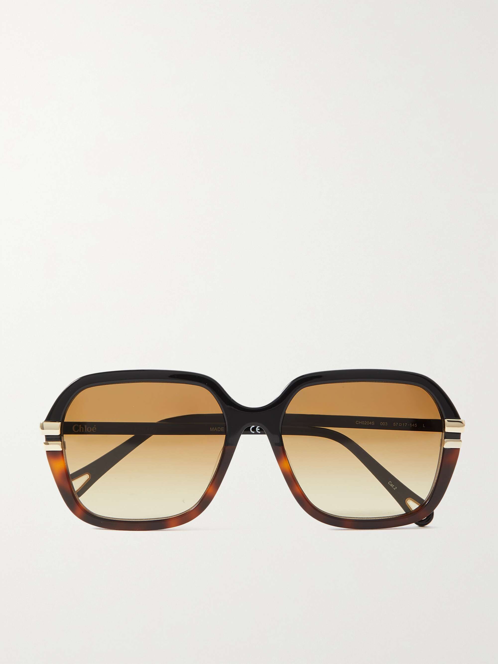 Celine Eyewear - round-frame Acetate Sunglasses - Brown - One Size - Net A Porter