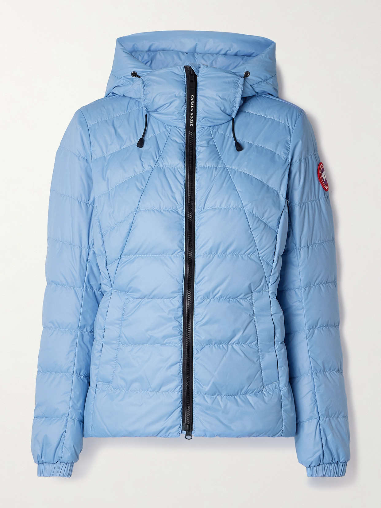 Shop Canada Goose Abbott Hodded Quilted Shell Down Jacket In Blue