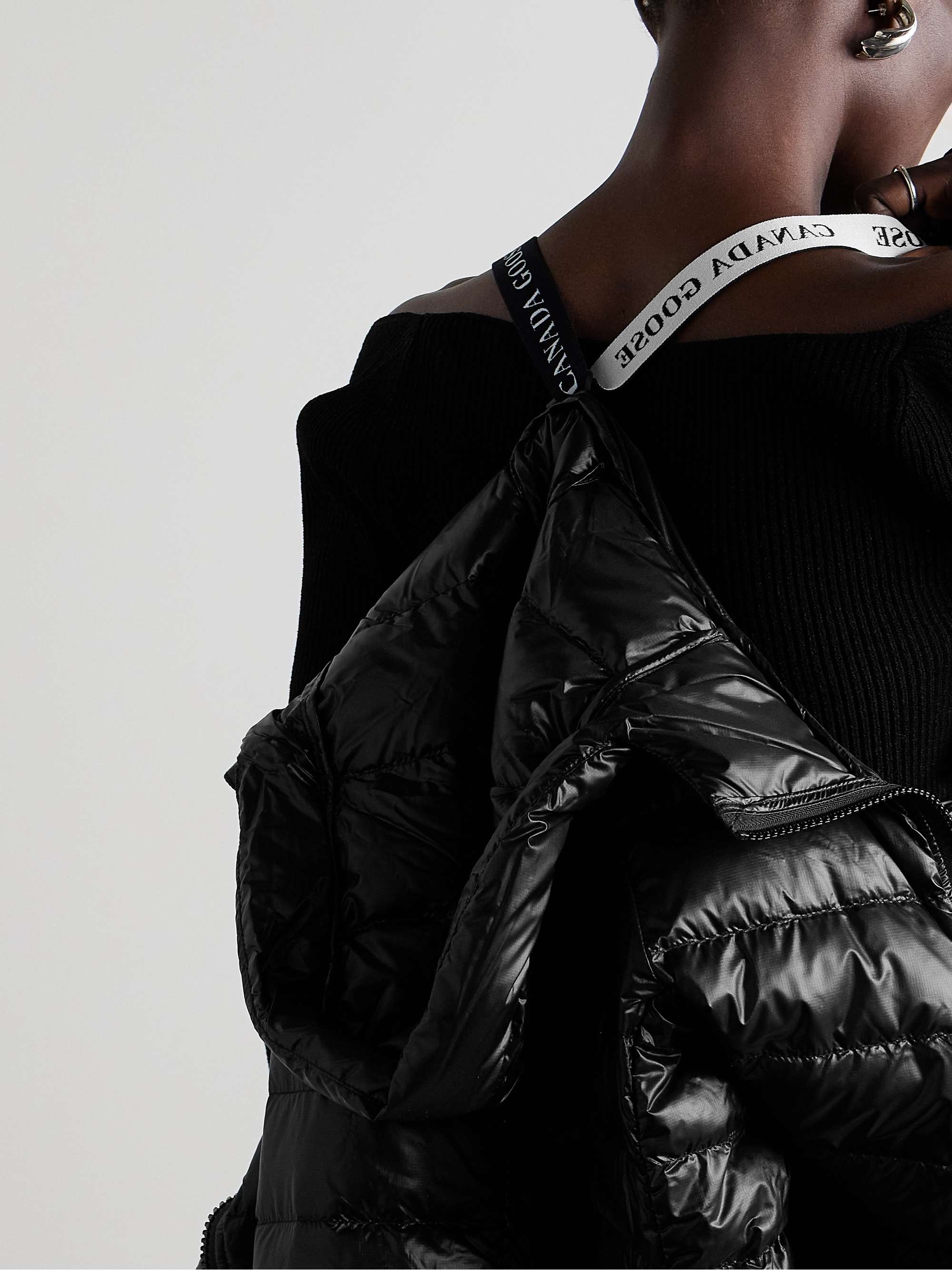 CANADA GOOSE Cypress hooded quilted recycled-ripstop down jacket