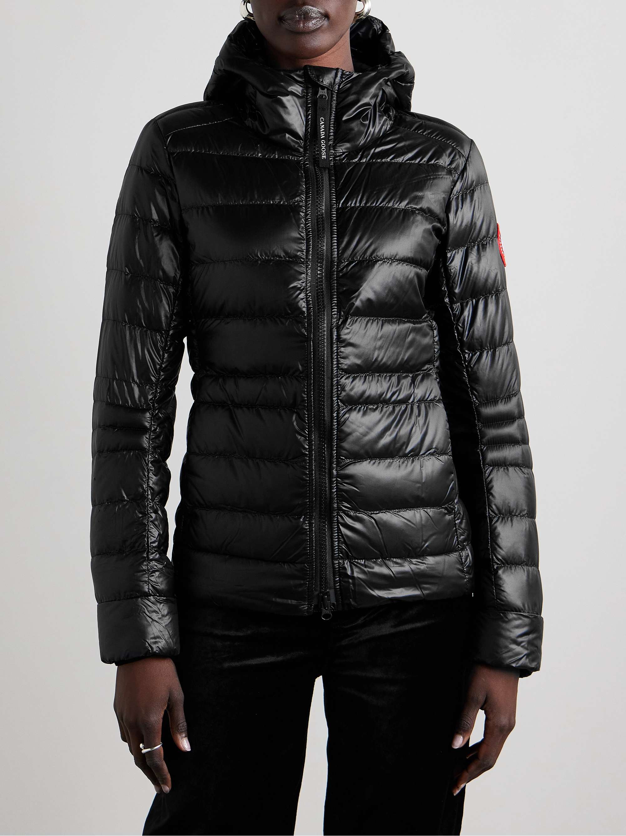 CANADA GOOSE Cypress hooded quilted recycled-ripstop down jacket