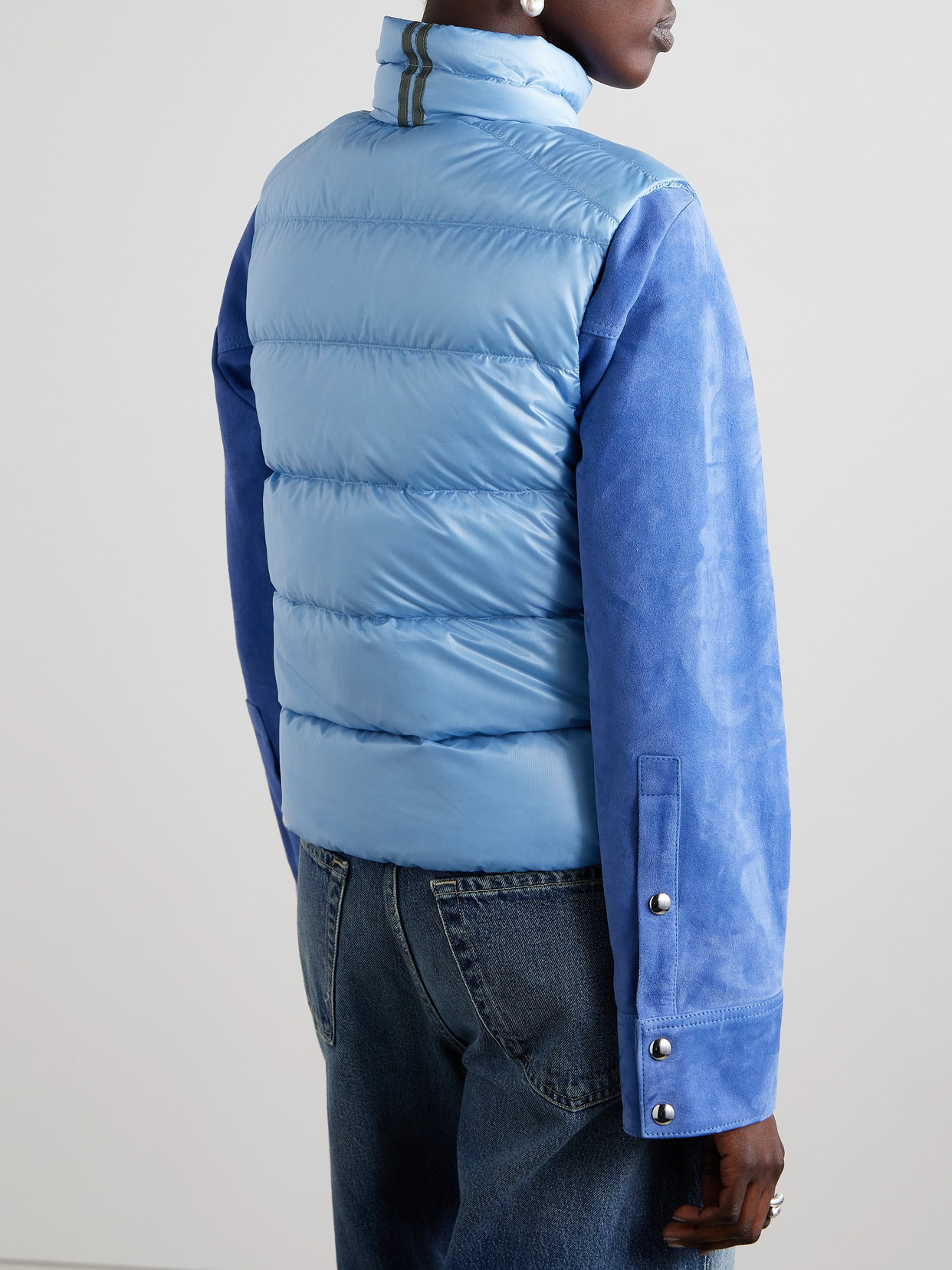 Canada Goose Cypress Quilted Ripstop Down Vest In Blue