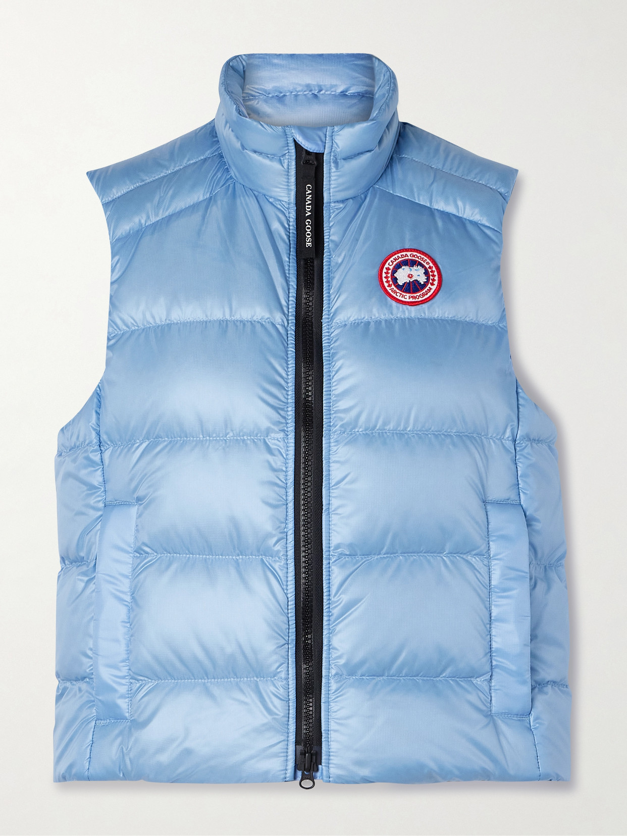 Canada Goose Cypress Quilted Ripstop Down Vest In Blue