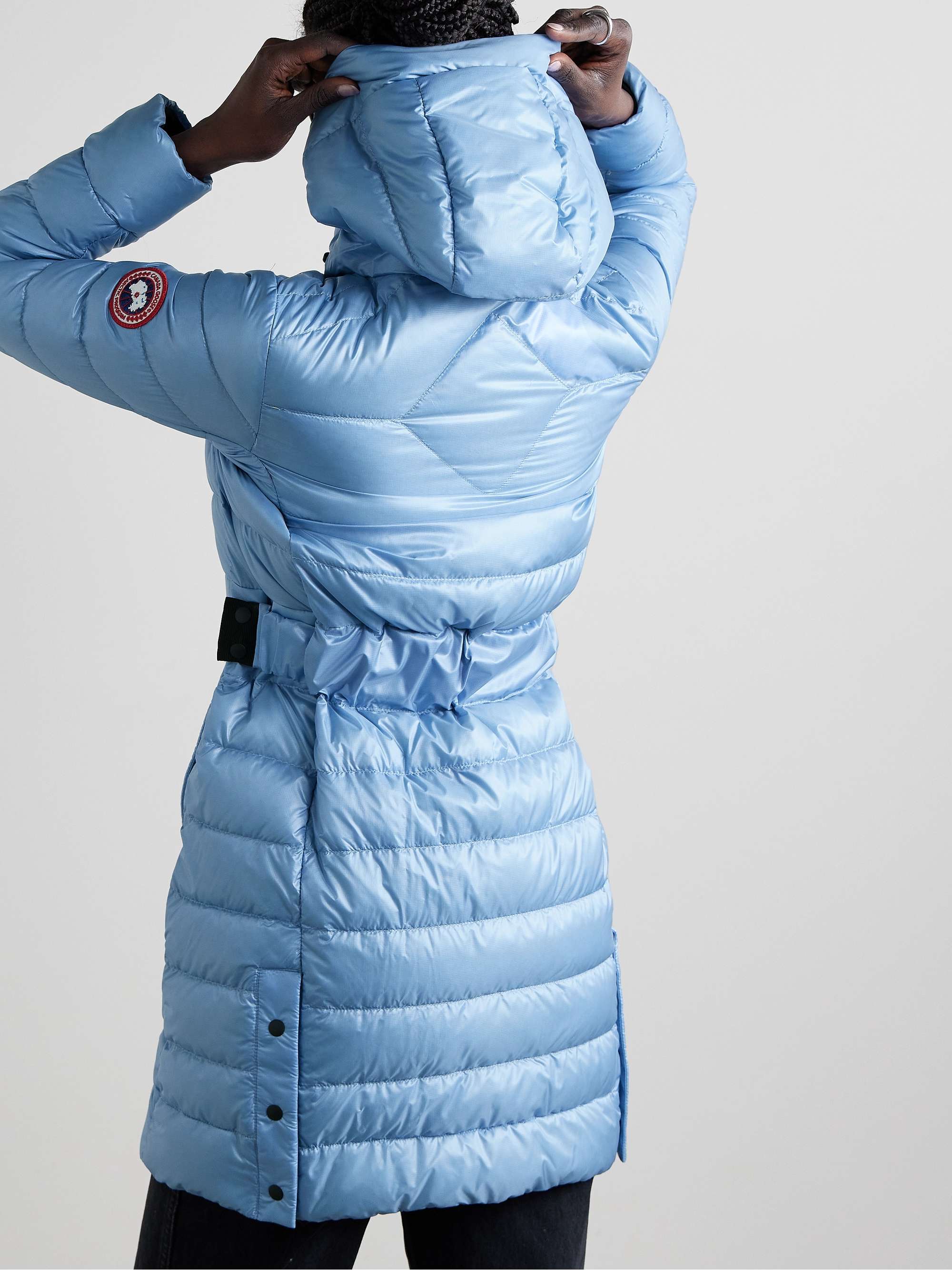 CANADA GOOSE Cypress hooded quilted recycled-ripstop down coat