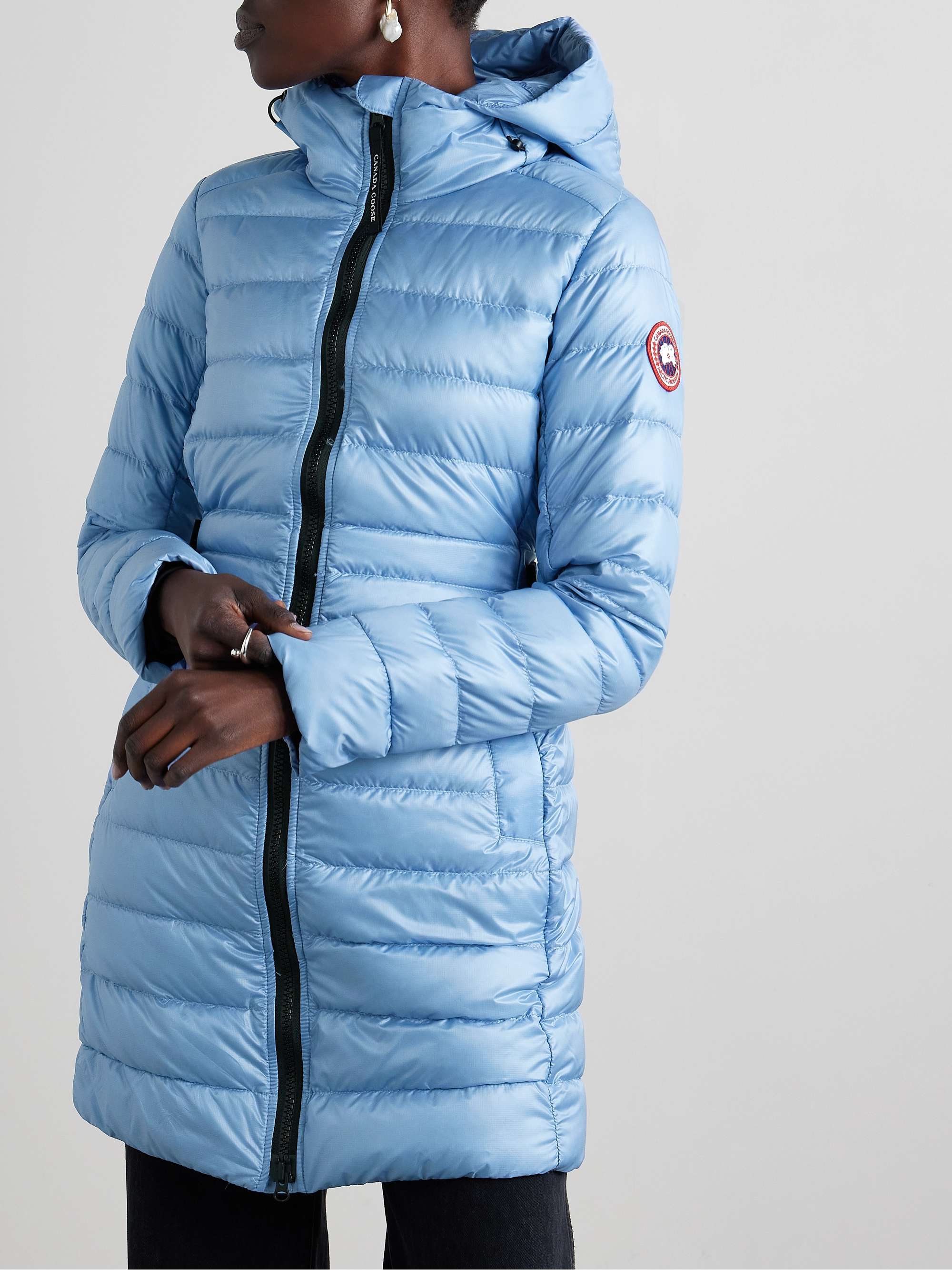 CANADA GOOSE Cypress hooded quilted recycled-ripstop down coat