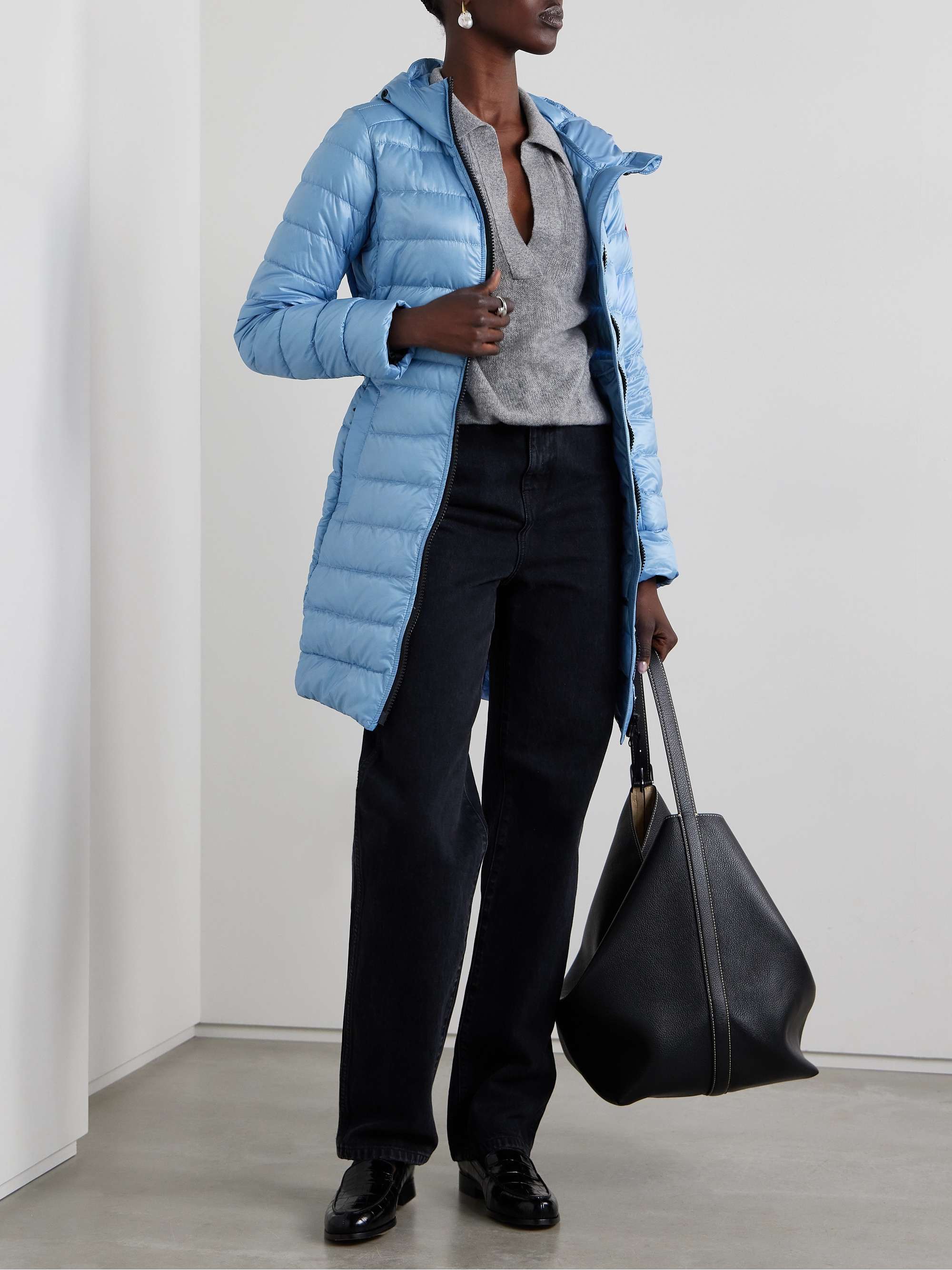 CANADA GOOSE Cypress hooded quilted recycled-ripstop down coat