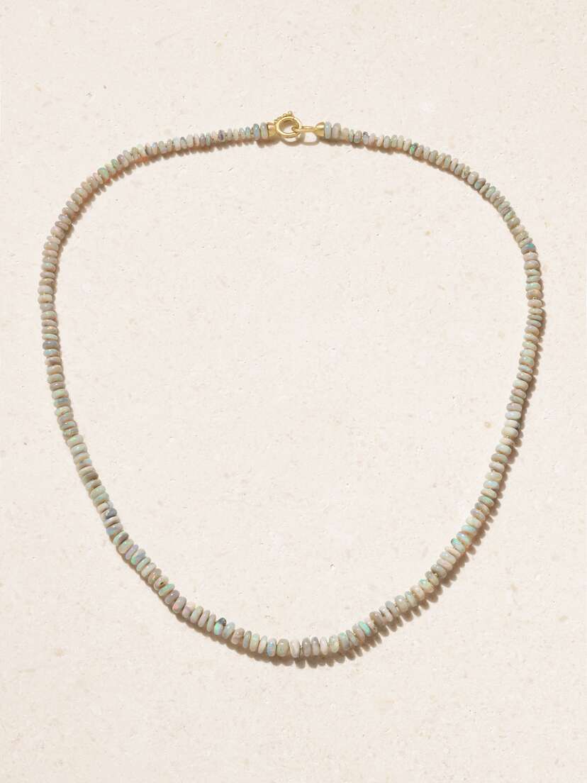 Irene Neuwirth Candy 18-karat Gold Opal Necklace