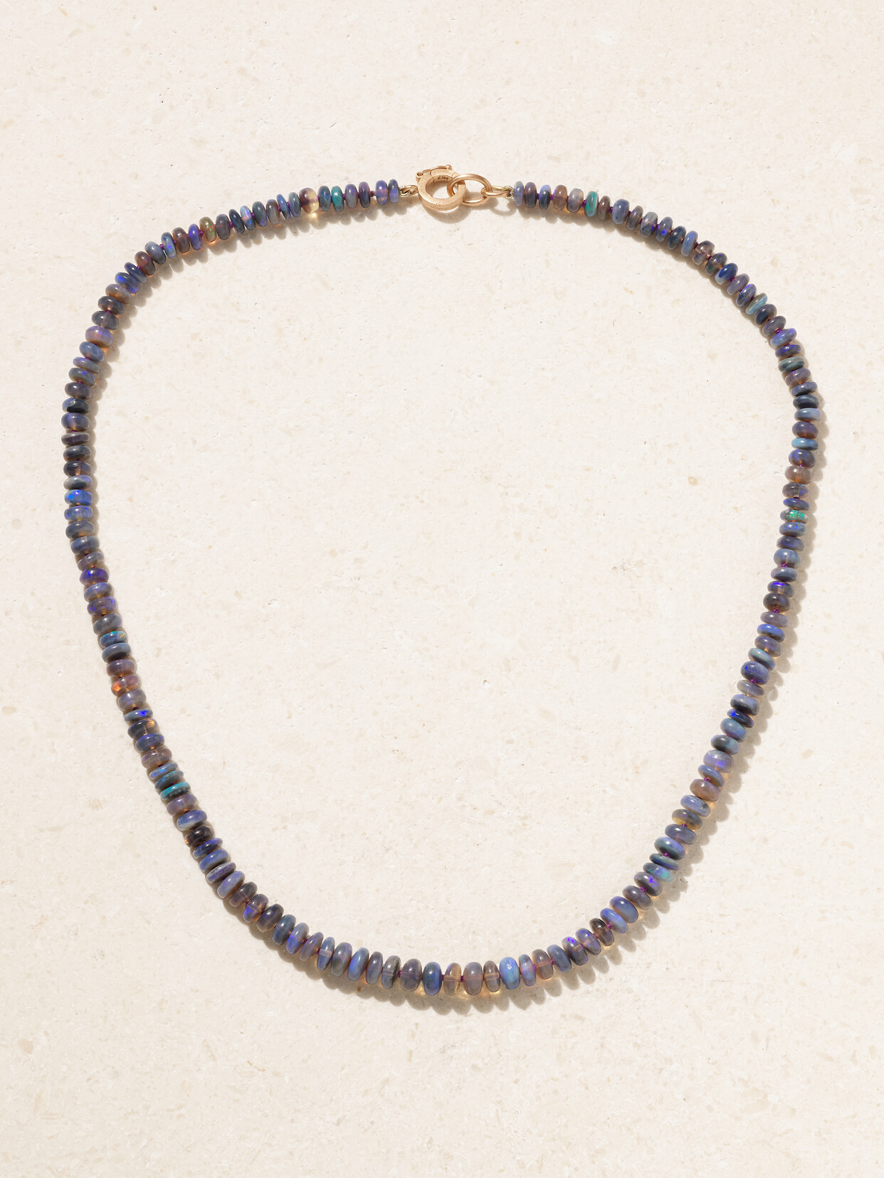 Irene Neuwirth 18-karat Rose Gold Opal Necklace