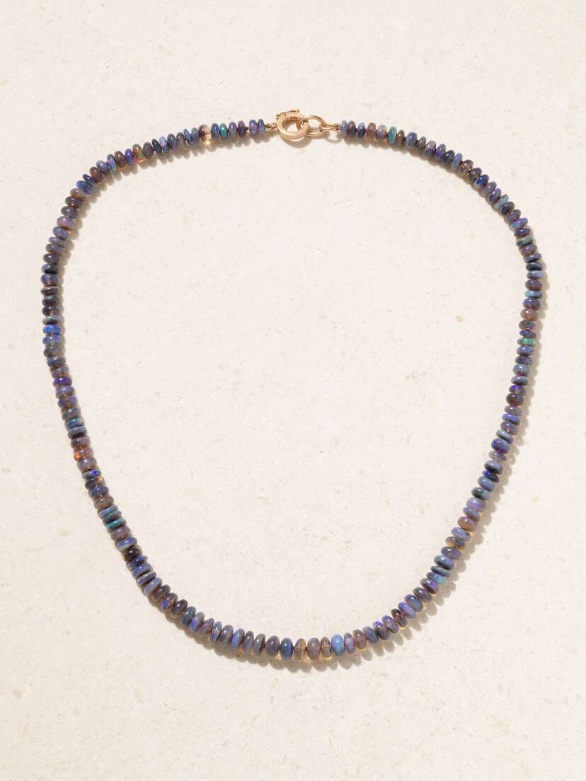 Irene Neuwirth 18-karat Rose Gold Opal Necklace