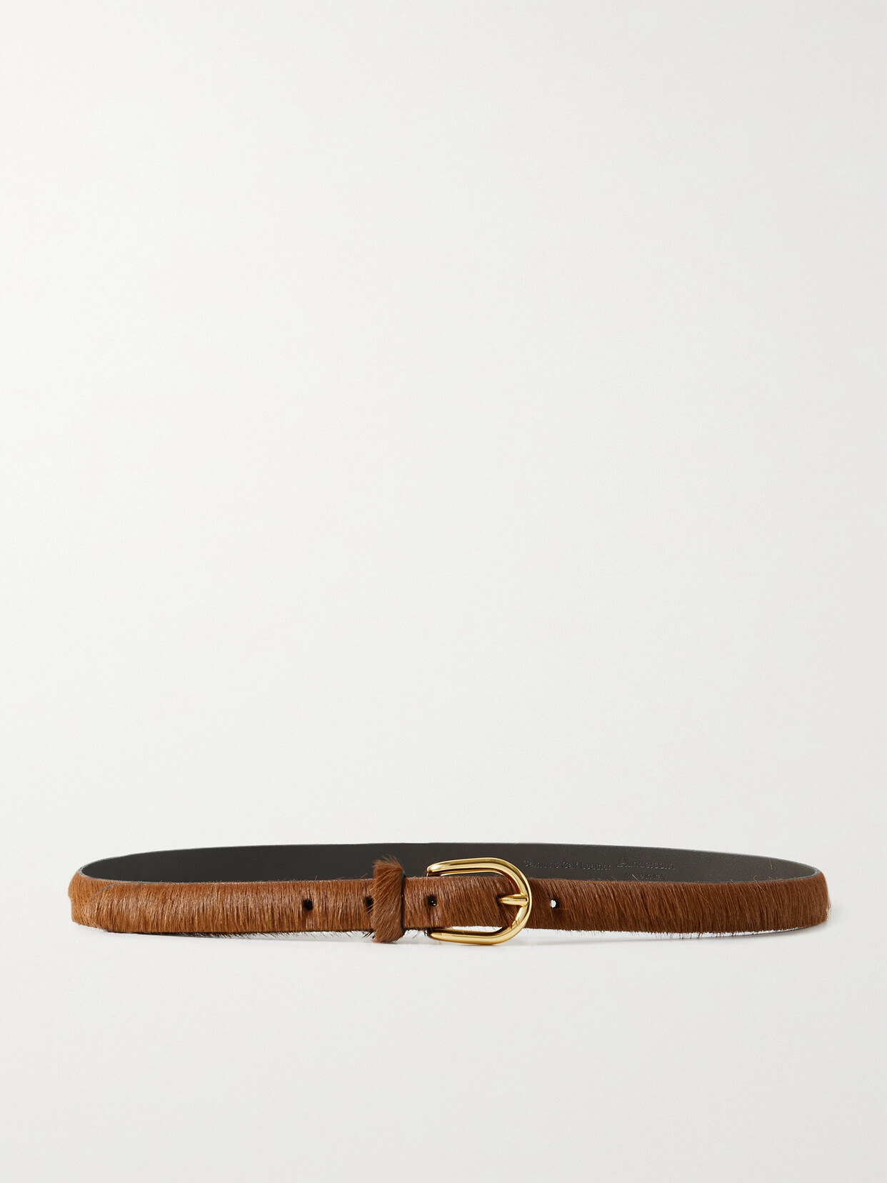 Anderson's - Pony Hair Belt - Brown