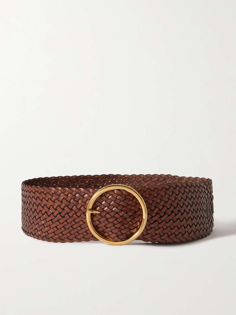 Anderson's Woven Leather Waist Belt