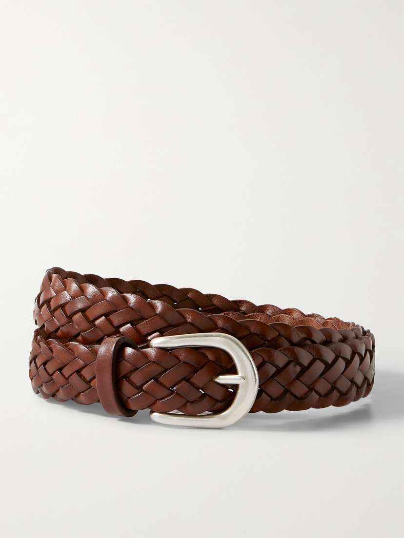 Anderson's Woven Leather Belt