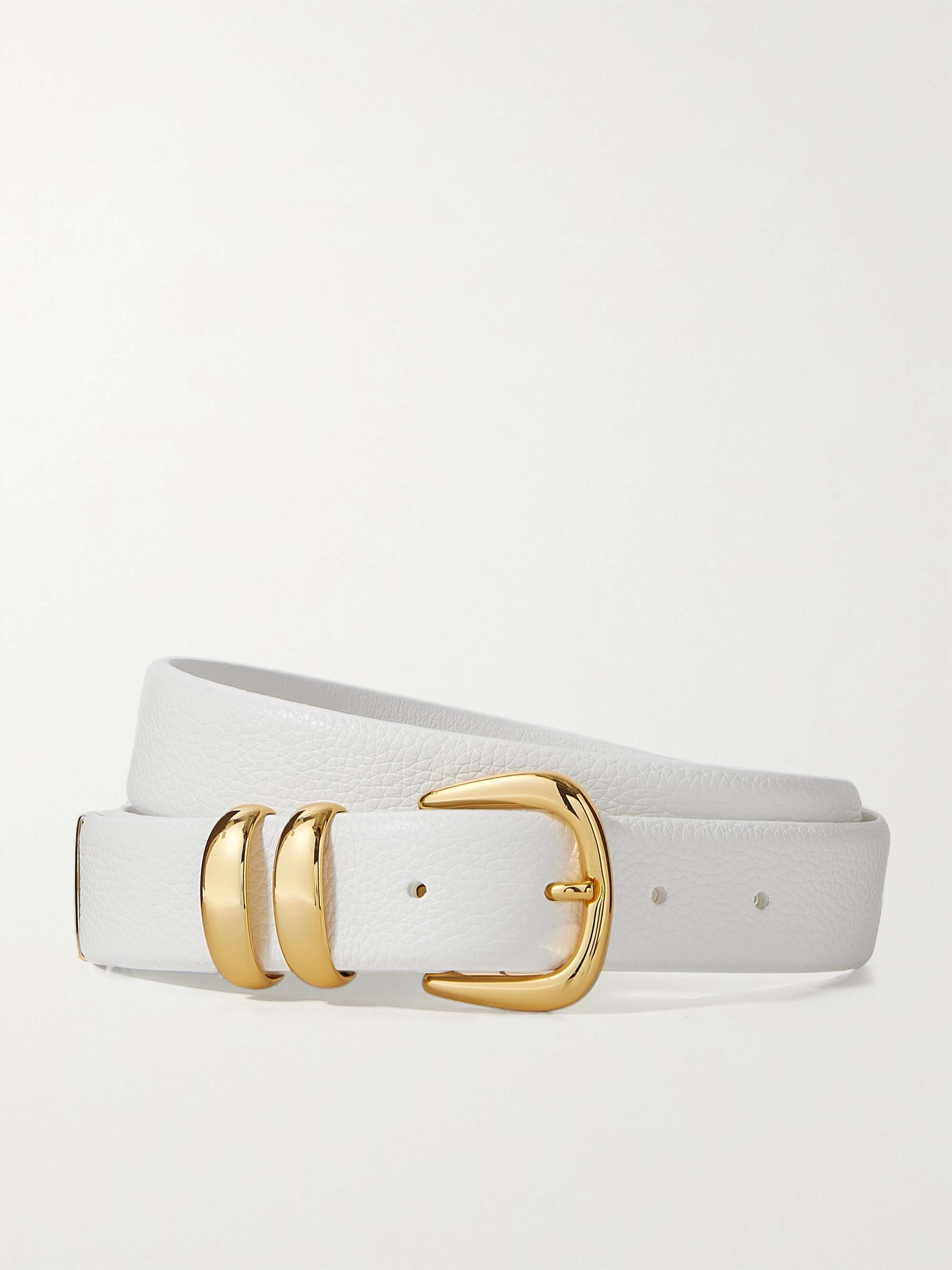 ANDERSON'S Textured-leather belt | NET-A-PORTER