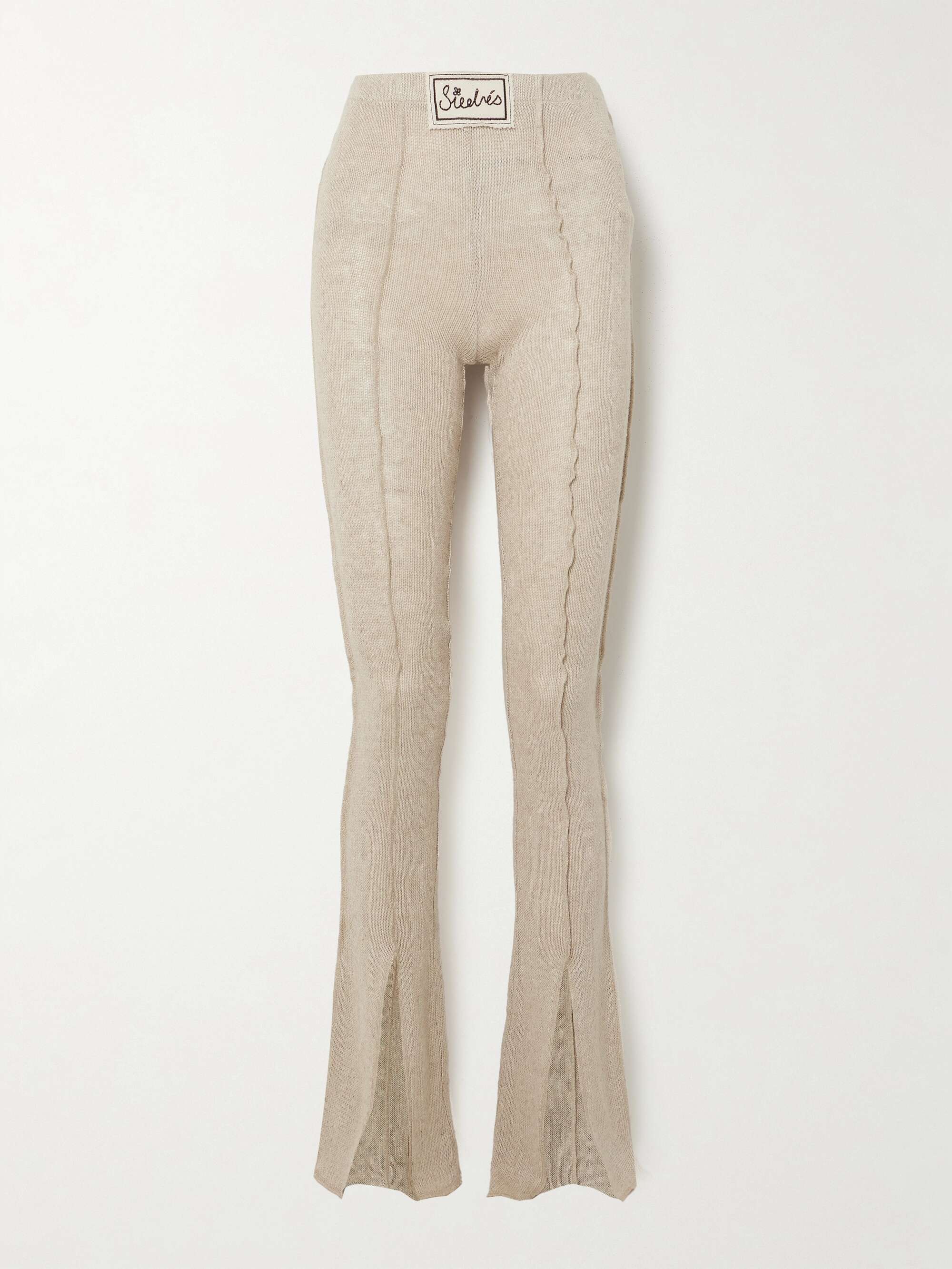 me Women's Linen Blend Pants - Beige