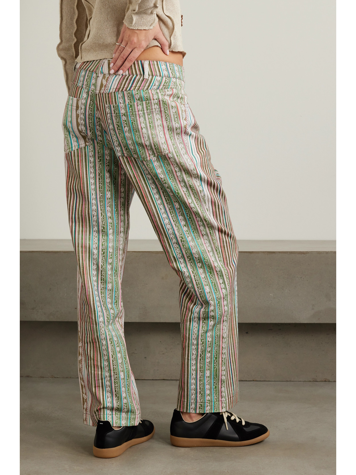 Siedrés - Mani Printed High-Rise Wide- Leg