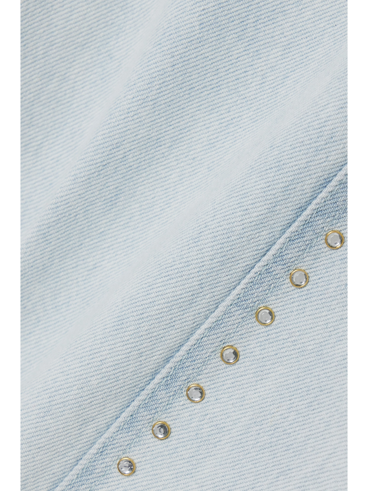 Siedrés - Giny Frayed Embellished High-Rise Wide- Leg