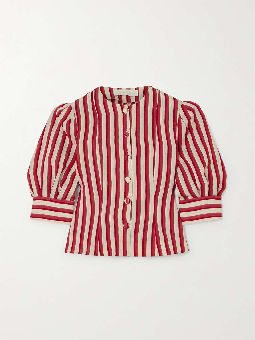 DESTREE Jasper Striped Faille Shirt