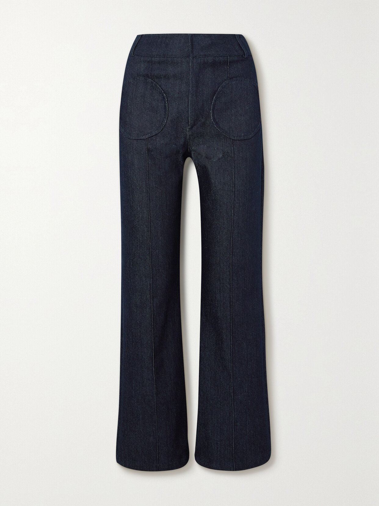 D'estree Olafur High-rise Straight-leg Jeans In Blue