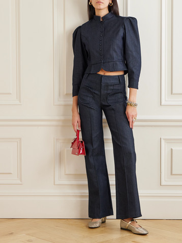 Destree Olafur high-rise straight-leg jeans