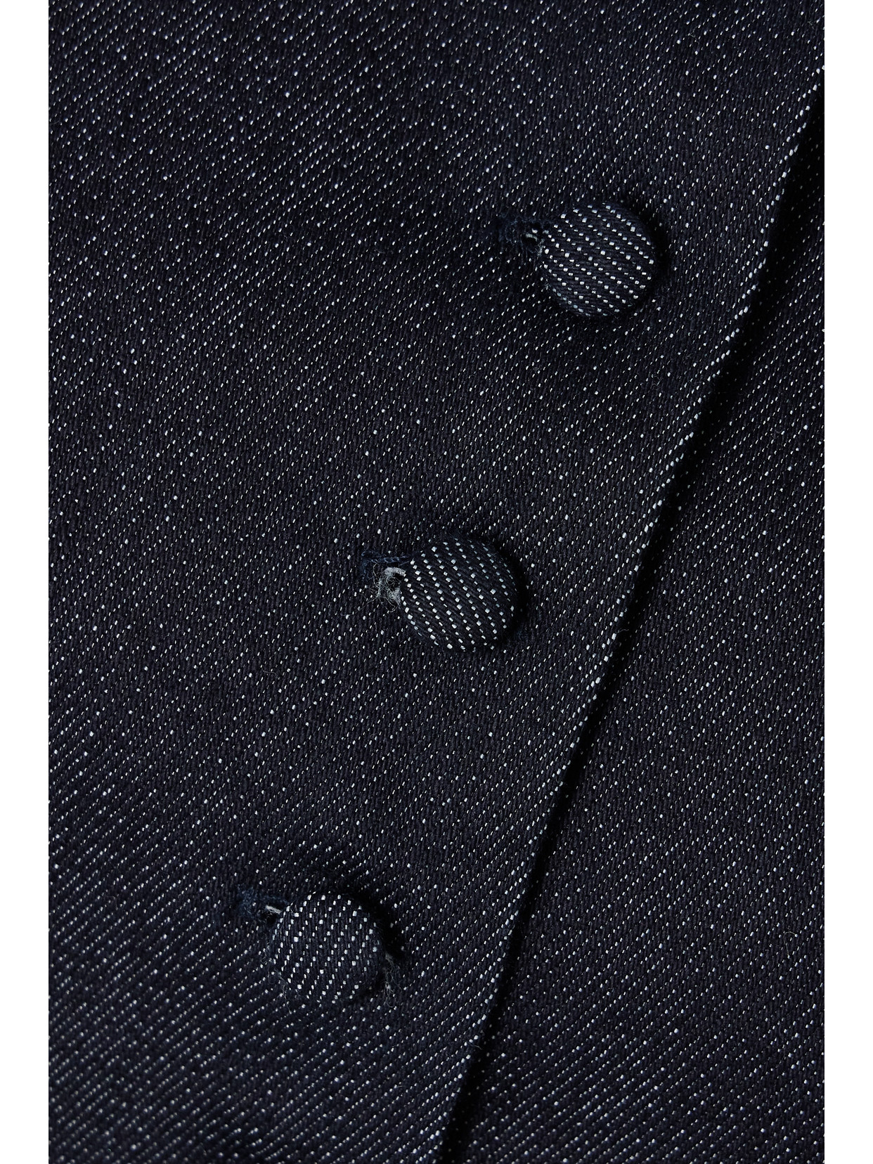 Amoako Denim Peplum Jacket
