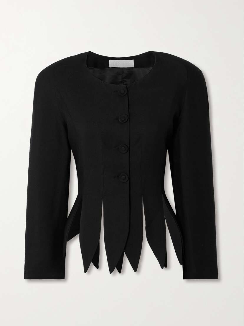 DESTREE Wade Fringed Woven Jacket