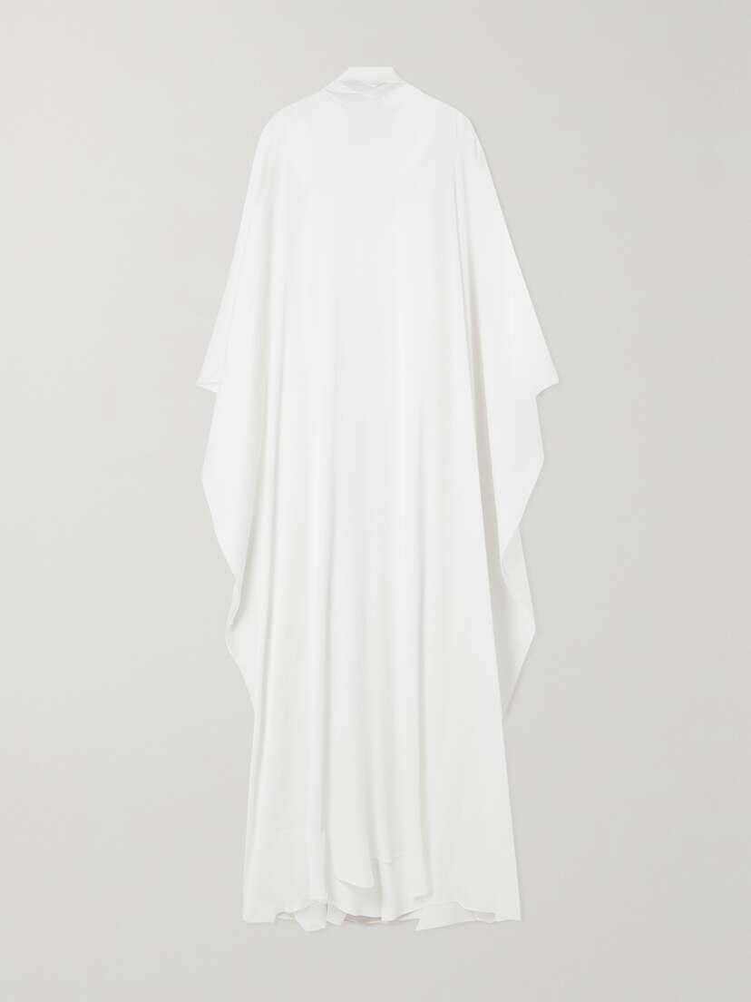 Abadia Crinkled-voile Maxi Dress