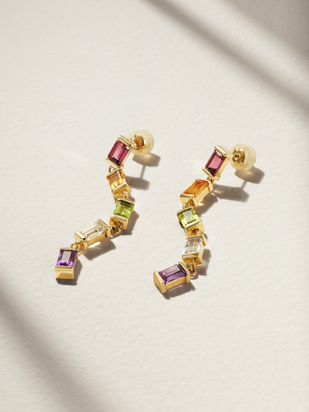 Melissa Joy Manning - 14-karat Recycled Gold Multi-stone Earrings - One size