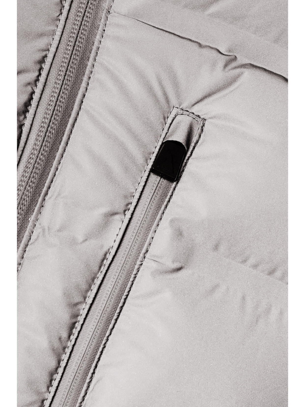 Aztech Mountain Nuke Quilted Dyntex® Hooded Down Ski Jacket In Gray