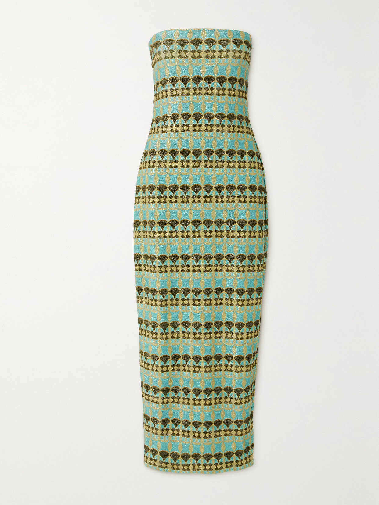 Darlene Jacquard Knit Maxi Dress