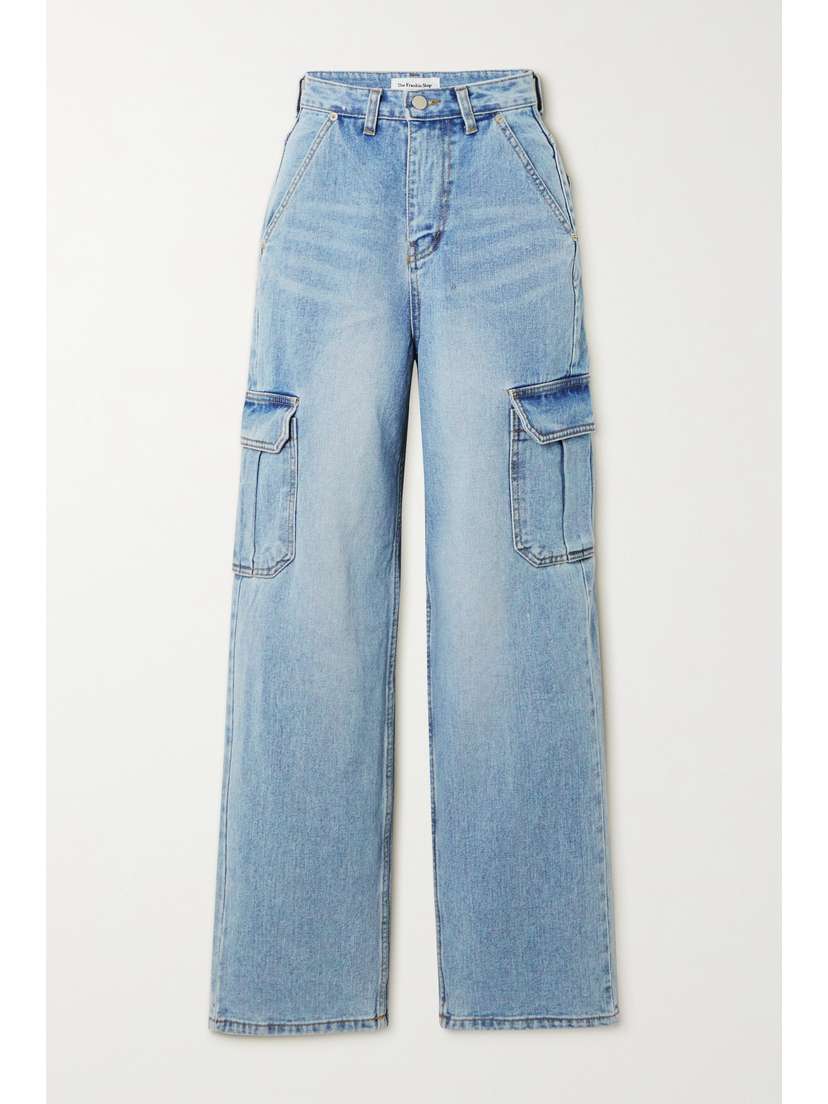 The Frankie Shop Kai High-rise Wide-leg Jeans
